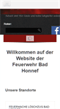 Mobile Screenshot of feuerwehr-bad-honnef.de